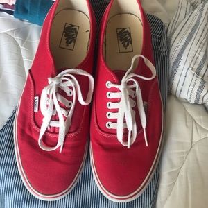 Red Vans